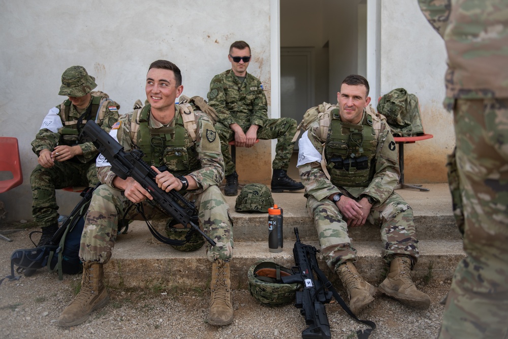 Minnesota Soldiers Compete in Croatian Best Soldier Competition