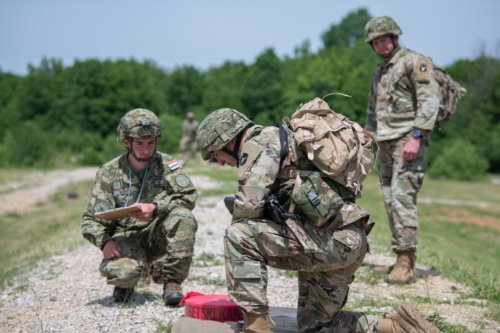 Minnesota Soldiers Compete in Croatian Best Soldier Competition