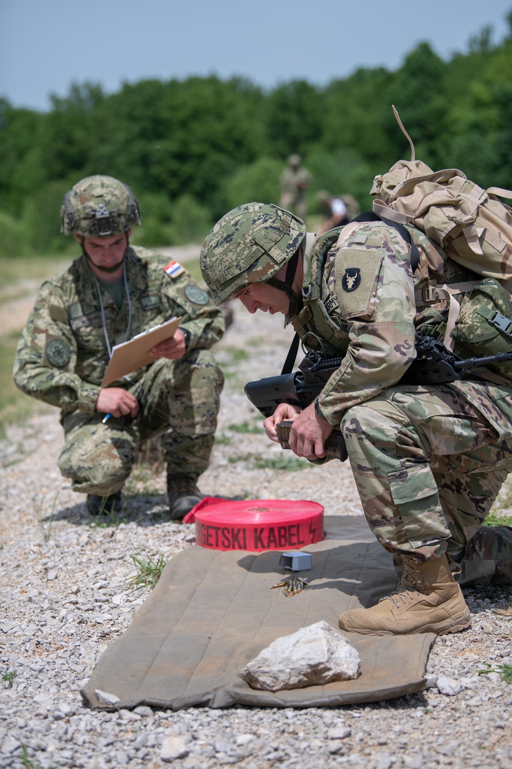 Minnesota Soldiers Compete in Croatian Best Soldier Competition
