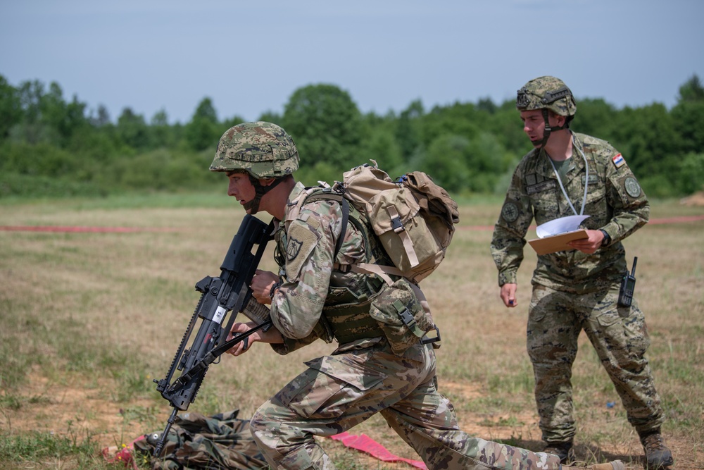 Minnesota Soldiers Compete in Croatian Best Soldier Competition