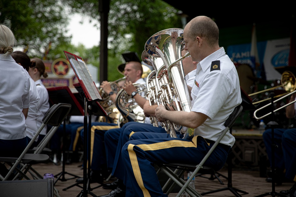 204th Army Band Pays Homage with Performance on Memorial Day