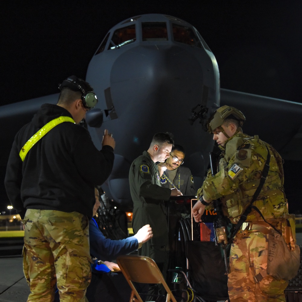 Minot Air Force Base Flight Line Operations