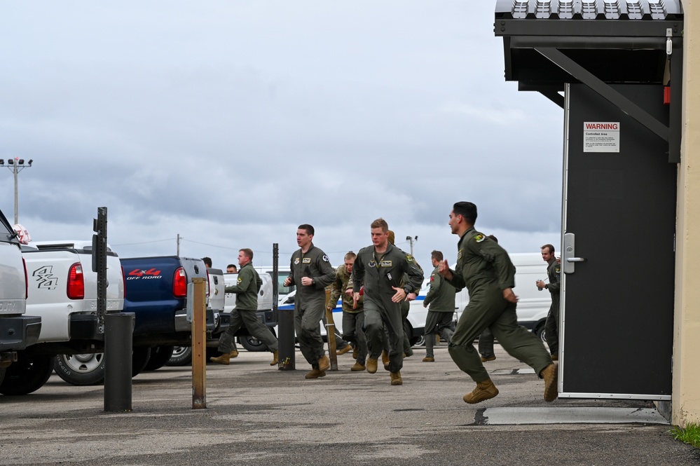 Minot Air Force Base Flight Line Operations