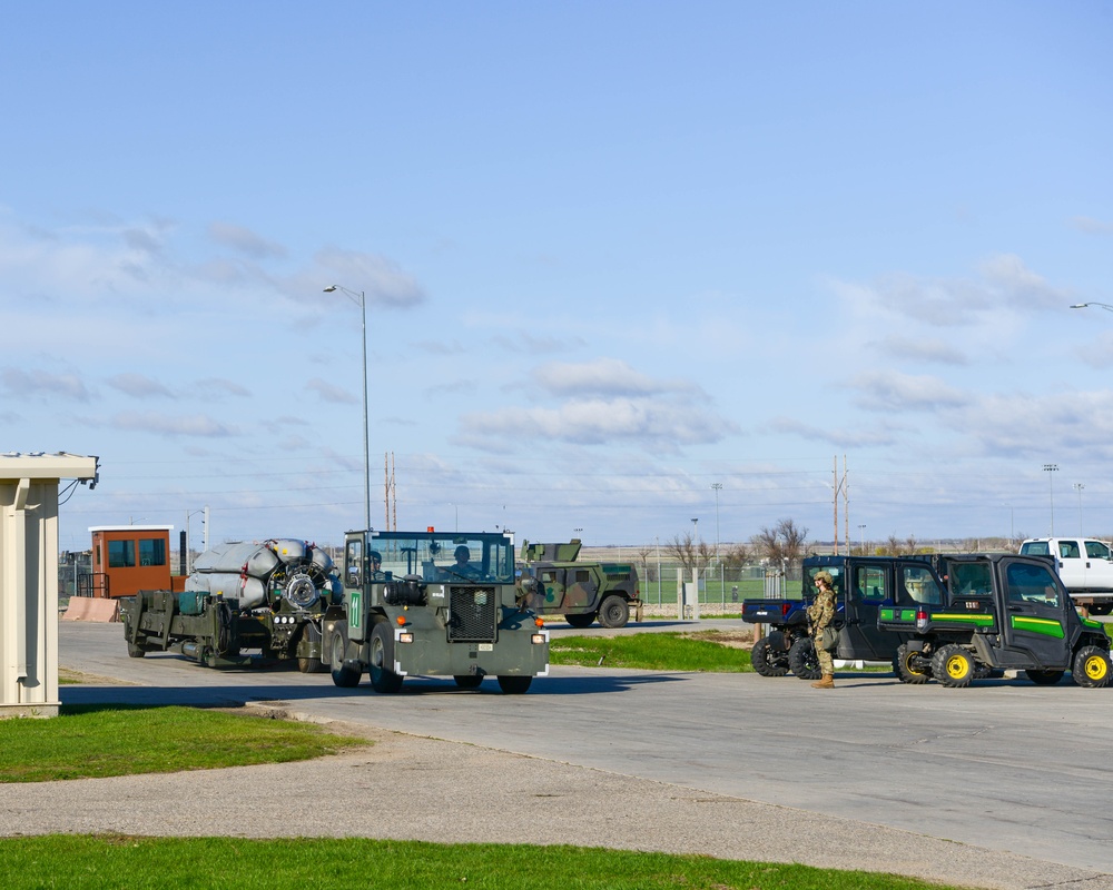 Minot Air Force Base Flight Line Operations