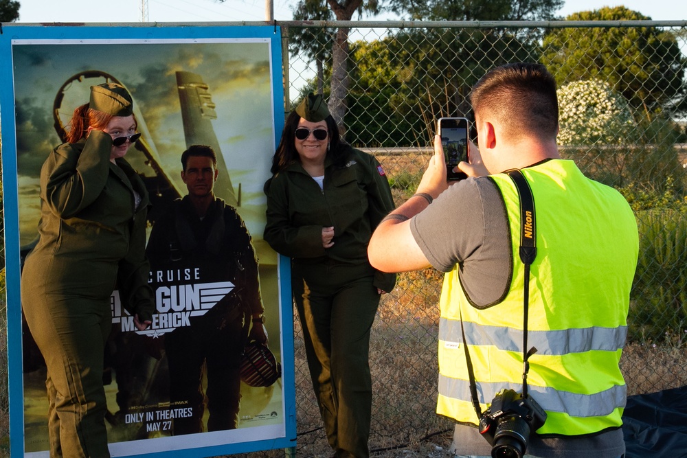 Top Gun: Maverick Touches Down at NAVSTA Rota