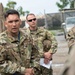 U.S. Air Force Col. Jason Chambers, 449th Air Expeditionary Group commander visits Camp Simba, Kenya