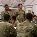 U.S. Air Force Col. Jason Chambers, 449th Air Expeditionary Group commander visits Camp Simba, Kenya