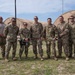 U.S. Air Force Col. Jason Chambers, 449th Air Expeditionary Group commander visits Camp Simba, Kenya