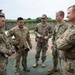 U.S. Air Force Col. Jason Chambers, 449th Air Expeditionary Group commander visits Manda Bay Airfield, Kenya