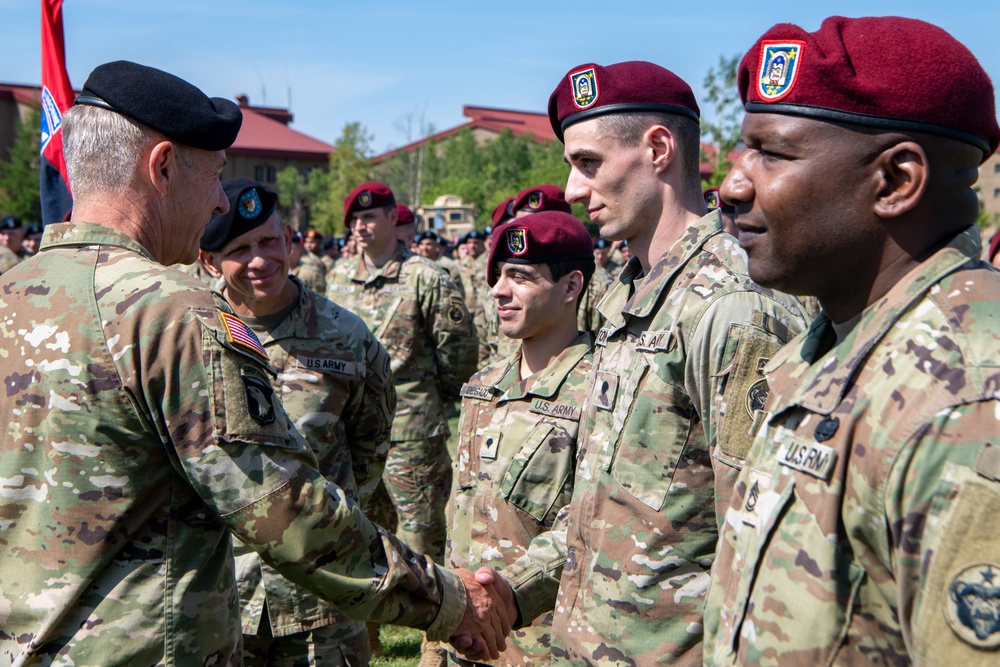 11th Airborne Activation Ceremony