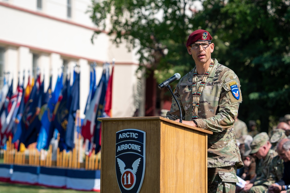 11th Airborne Activation Ceremony