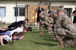 Pegnitz students visit Grafenwoehr Training Area