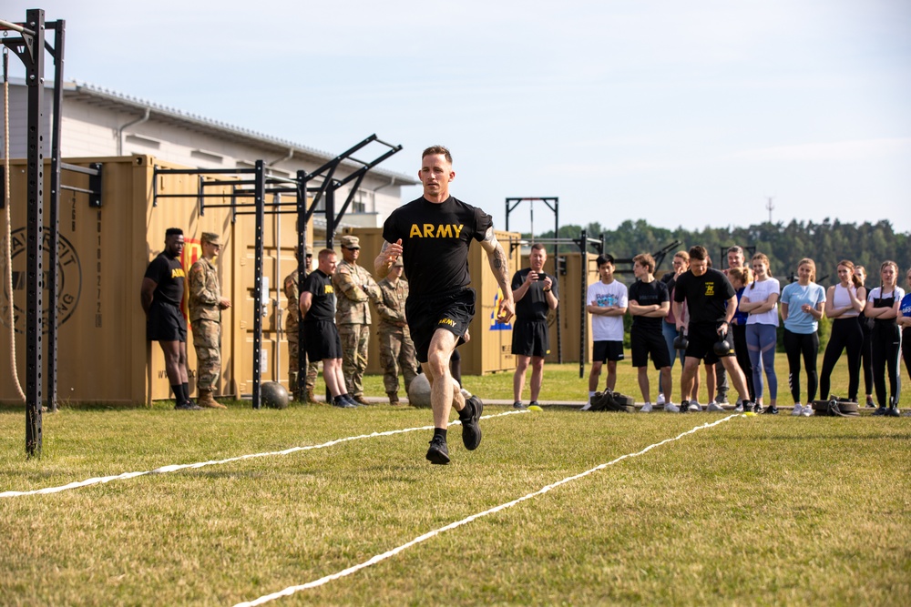 Pegnitz students visit Grafenwoehr Training Area