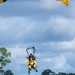 The U.S. Army Parachute Team celebrates community partners in tandem event