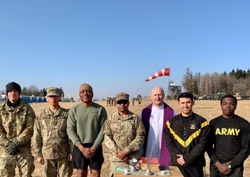 Poland-Born Chaplain Returns from Building U.S- Polish Ties