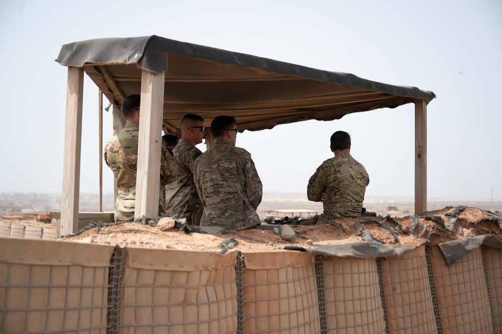 Incoming  449th Air Expeditionary Group commander visits Chabelley Airfield, Djibouti