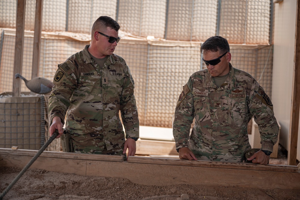 Incoming  449th Air Expeditionary Group commander visits Chabelley Airfield, Djibouti