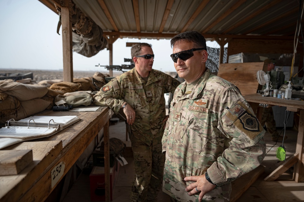 Incoming  449th Air Expeditionary Group commander visits Chabelley Airfield, Djibouti