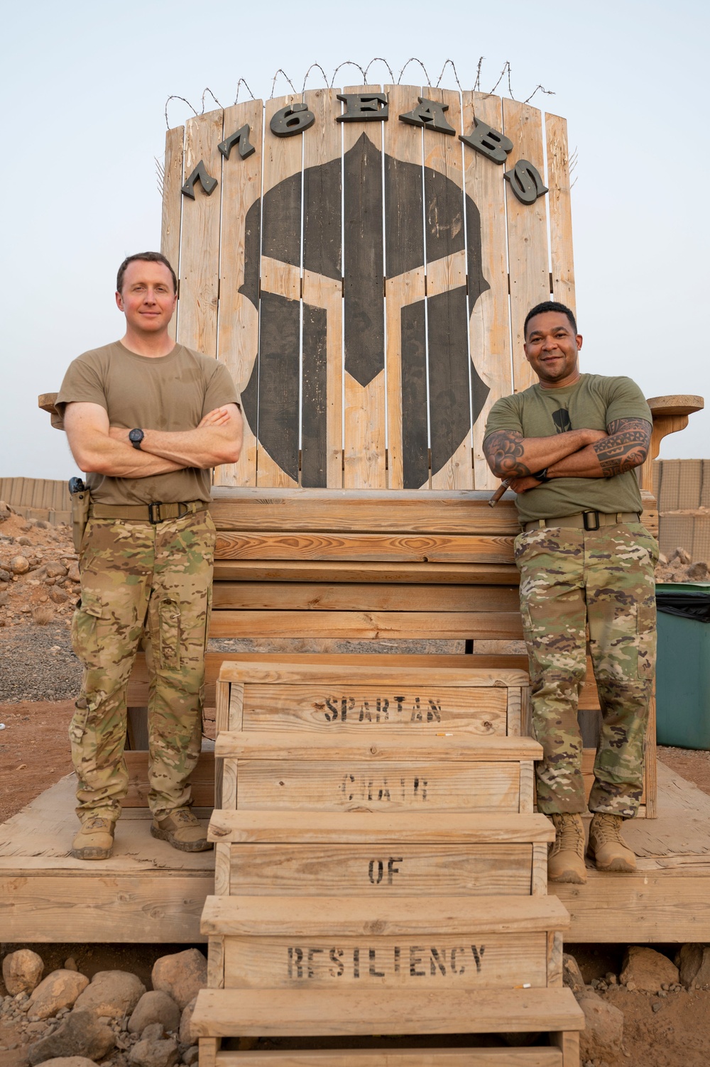 Incoming  449th Air Expeditionary Group commander visits Chabelley Airfield, Djibouti