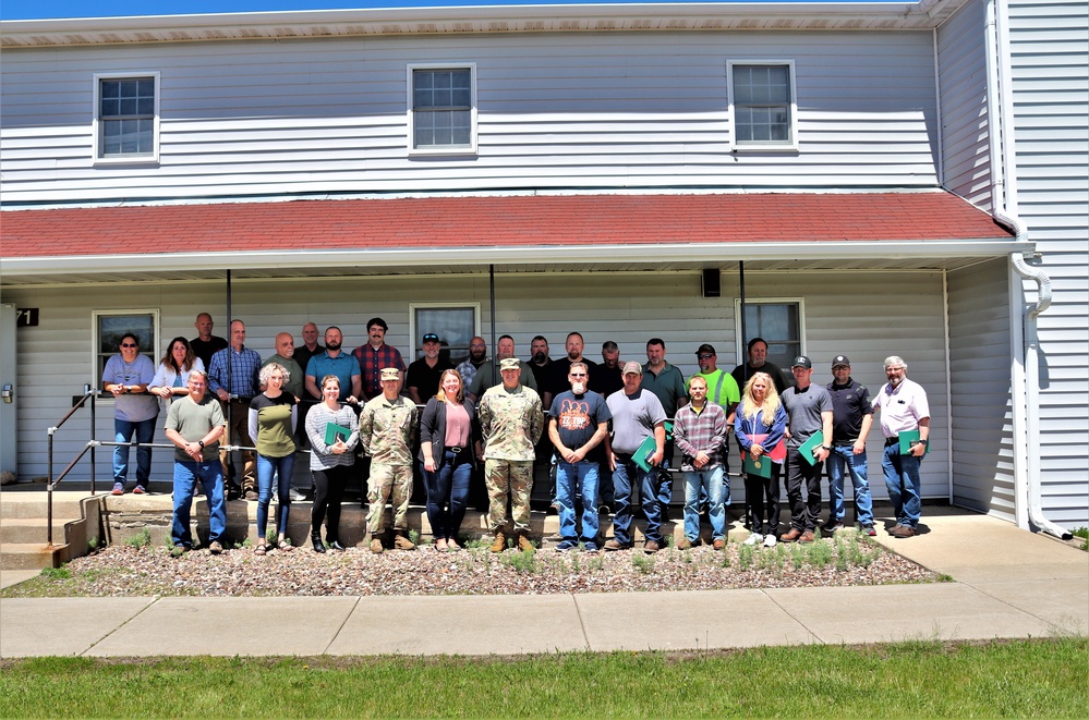 Fort McCoy DPW employees awarded Army Civil Service Commendation, Achievement Medals for OAW support