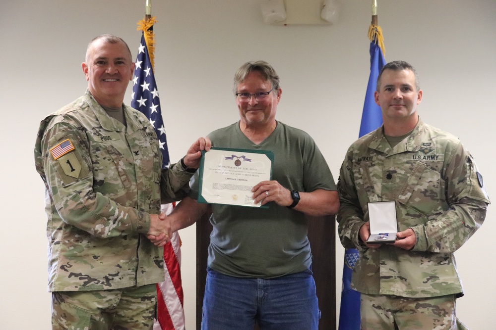 Fort McCoy DPW employees awarded Army Civil Service Commendation, Achievement Medals for OAW support