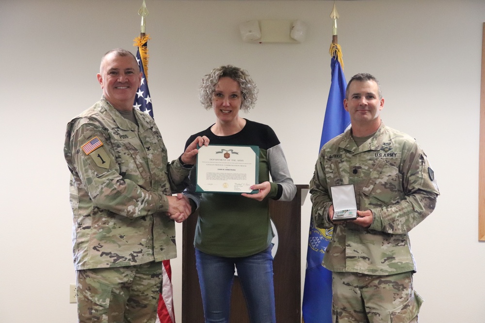 Fort McCoy DPW employees awarded Army Civil Service Commendation, Achievement Medals for OAW support