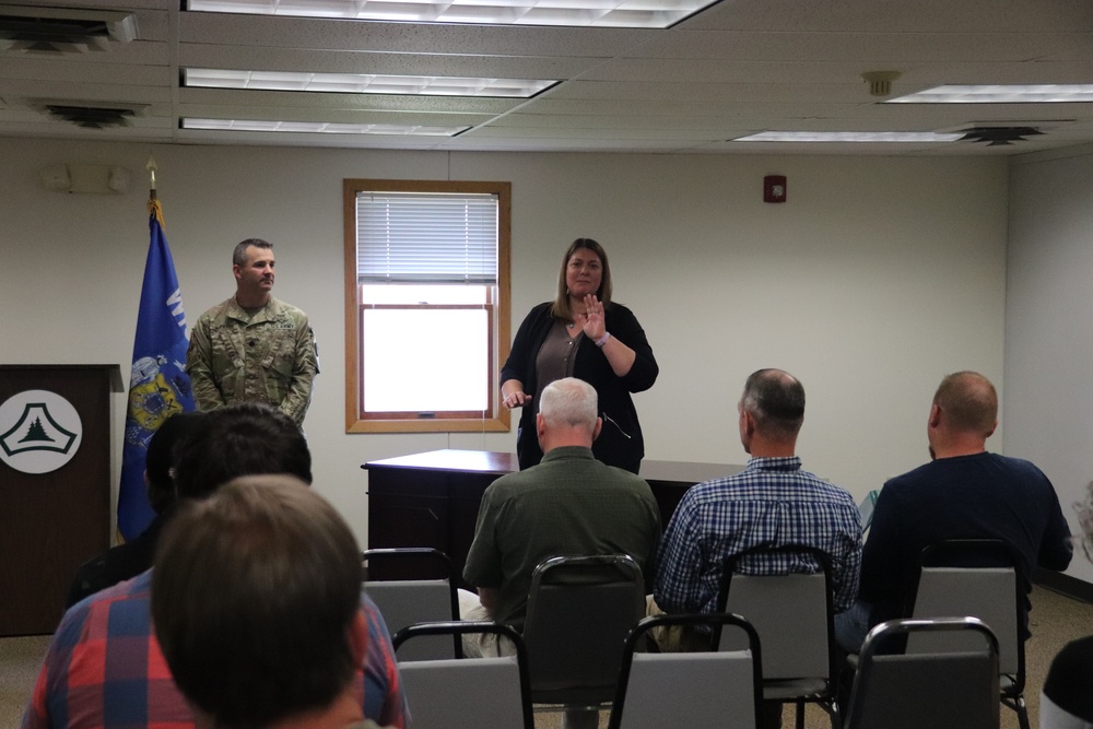 Fort McCoy DPW employees awarded Army Civil Service Commendation, Achievement Medals for OAW support