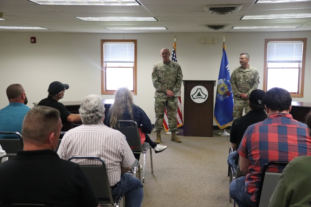 Fort McCoy DPW employees awarded Army Civil Service Commendation, Achievement Medals for OAW support