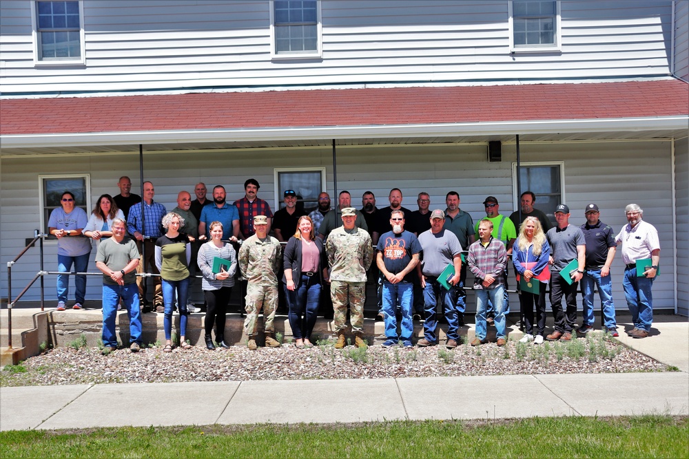 Fort McCoy DPW employees awarded Army Civil Service Commendation, Achievement Medals for OAW support