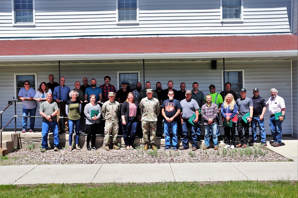 Fort McCoy DPW employees awarded Army Civil Service Commendation, Achievement Medals for OAW support