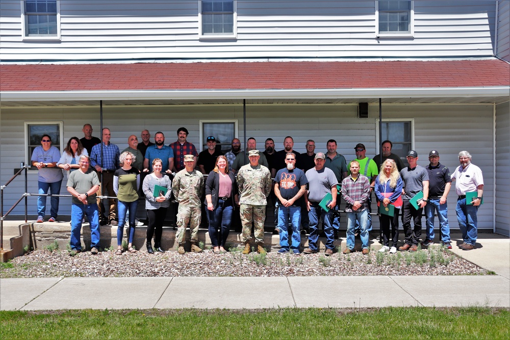 Fort McCoy DPW employees awarded Army Civil Service Commendation, Achievement Medals for OAW support