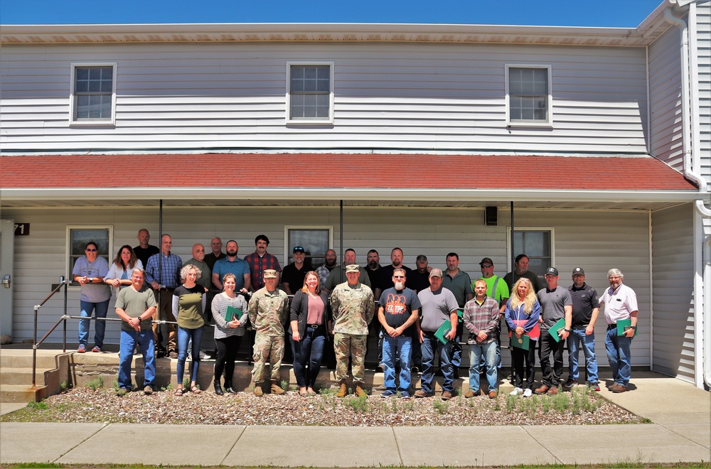 Fort McCoy DPW employees awarded Army Civil Service Commendation, Achievement Medals for OAW support