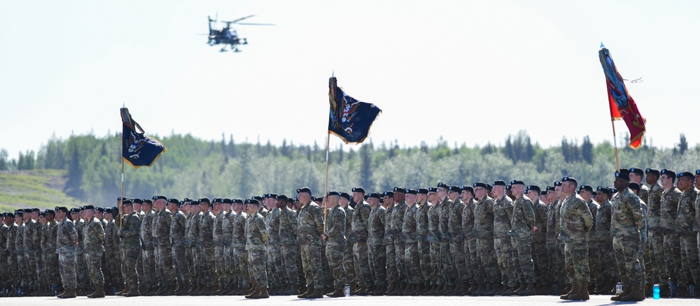 11th Airborne Division activation ceremonies