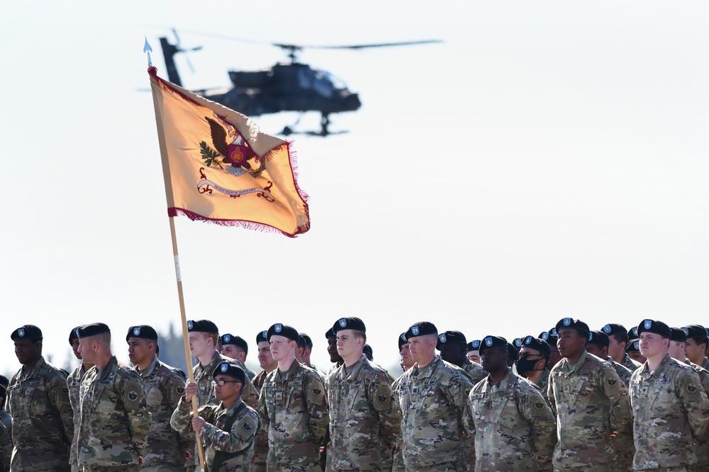 11th Airborne Division activation ceremonies