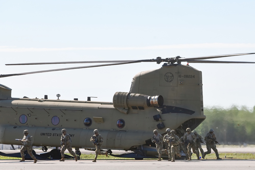 11th Airborne Division activation ceremonies