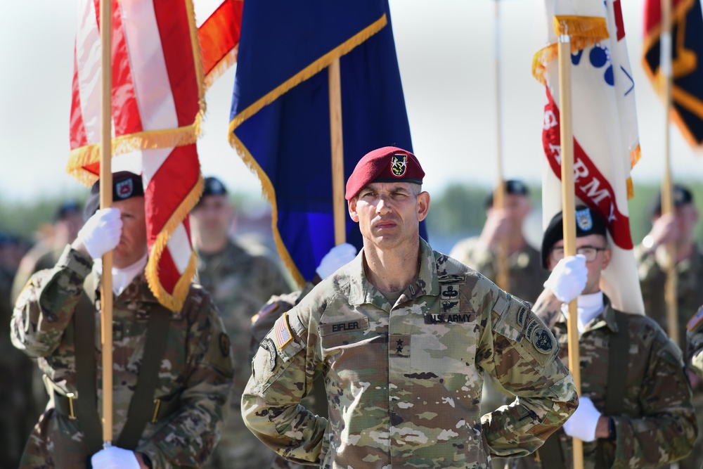 11th Airborne Division activation ceremonies