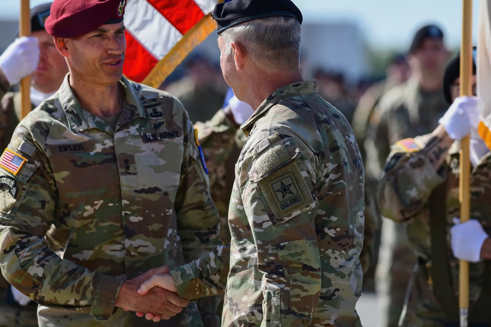 11th Airborne Division activation ceremonies