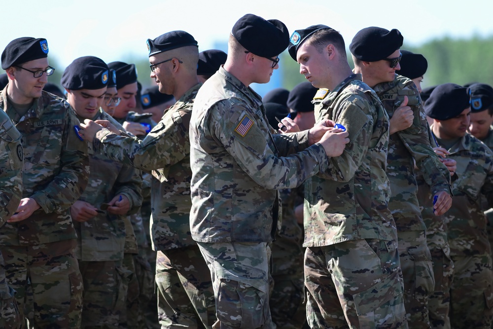 11th Airborne Division activation ceremonies