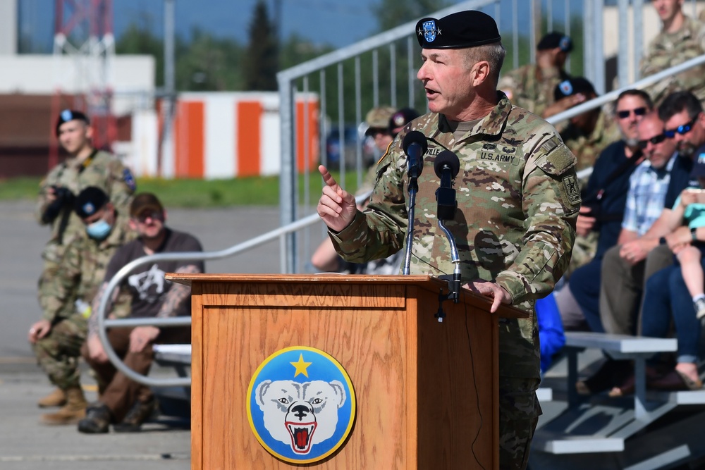 11th Airborne Division activation ceremonies