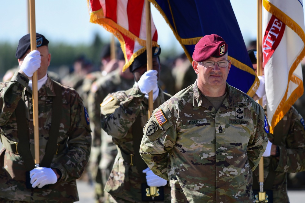 11th Airborne Division activation ceremonies