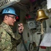 USS Carl Vinson (CVN 70) Sailors Work in Port