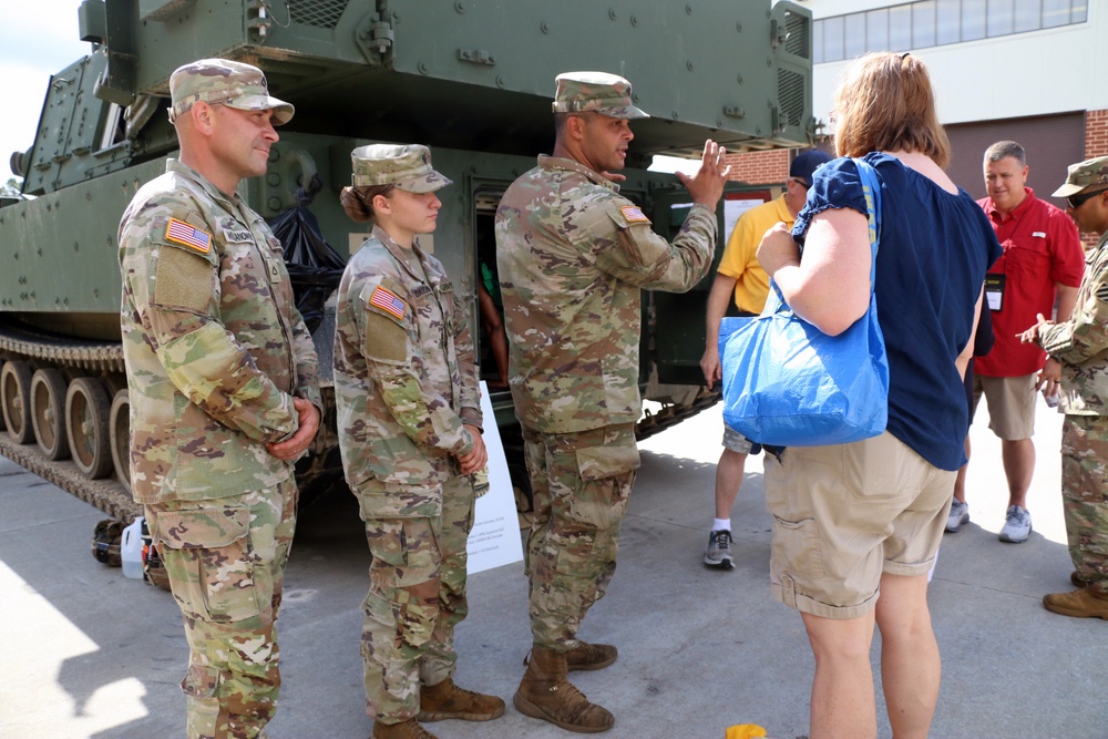 Spartan Brigade showcases modernization during National Educators Tour