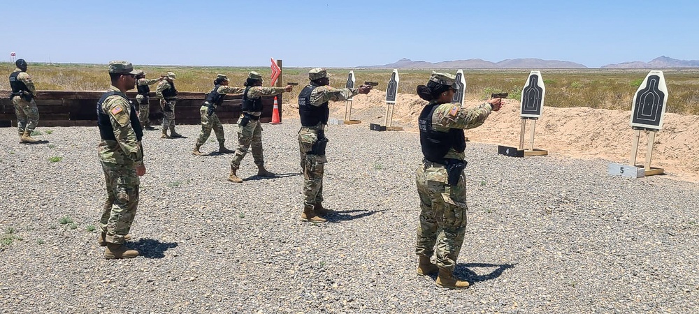 VING 661st MP 2022 annual training at Fort Bliss