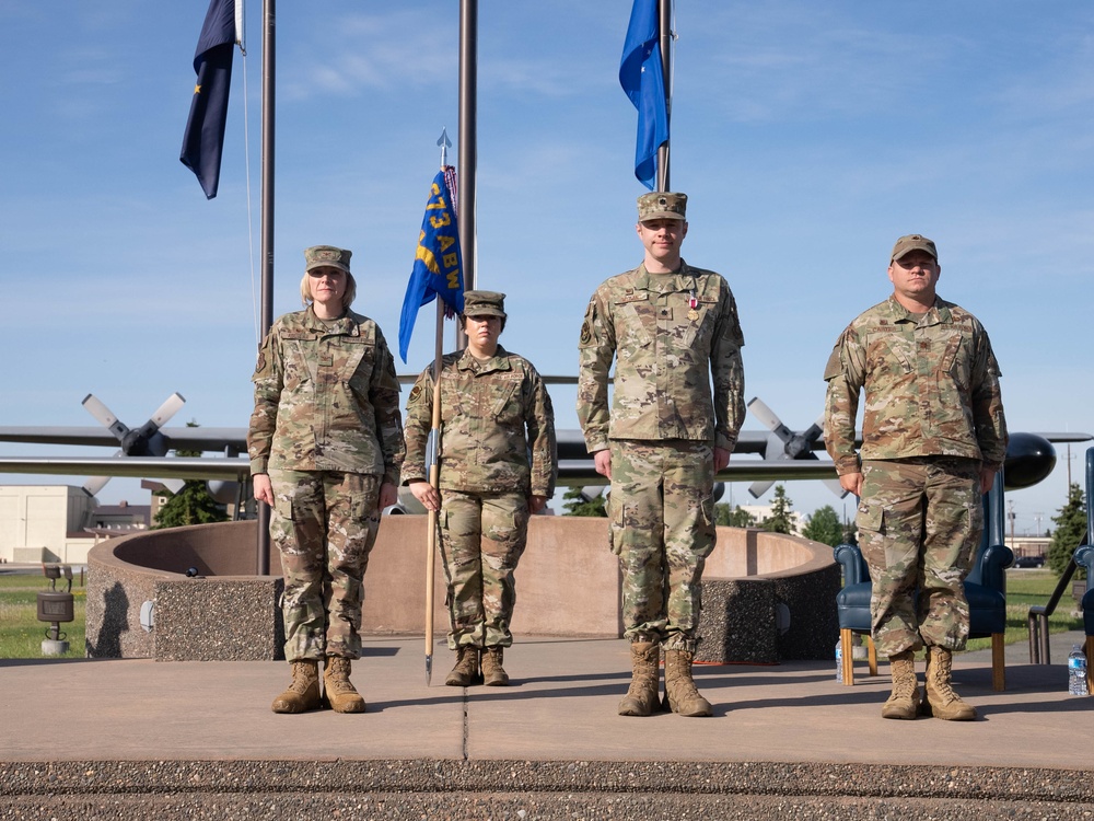 673d Comptroller Squadron Change of Command