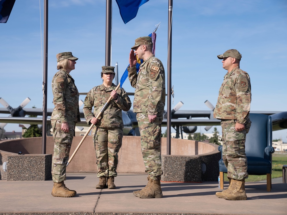 673d Comptroller Squadron Change of Command