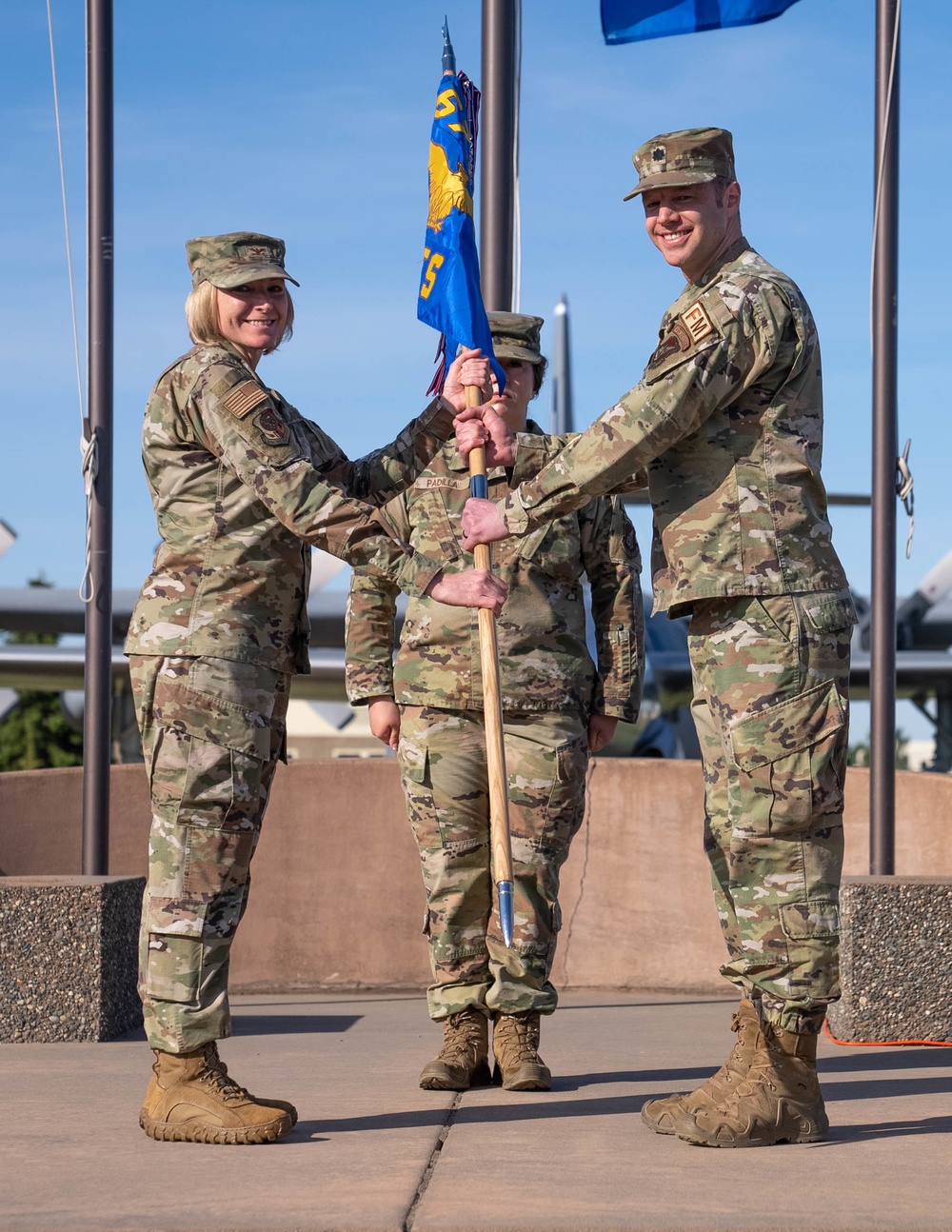 673d Comptroller Squadron Change of Command