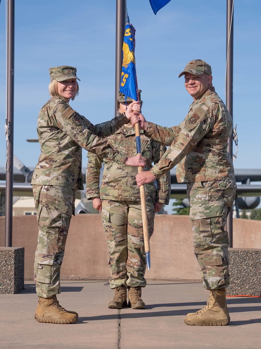 673d Comptroller Squadron Change of Command