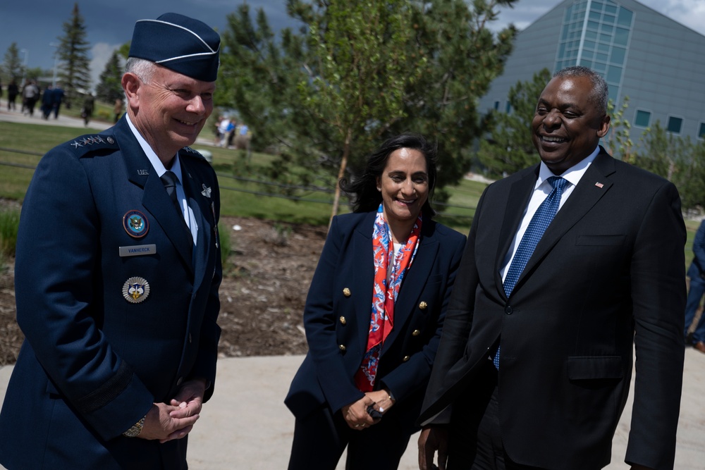 DVIDS - Images - SECDEF Visit to Peterson Space Force Base and Cheyenne ...