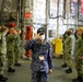 USS Charleston hosts JMSDF admirals