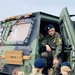 Polish military school students get close-up look at APS-2 vehicles, equipment